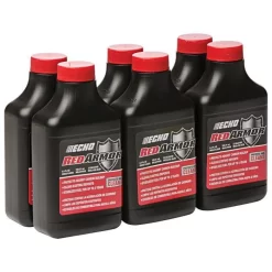 Echo Red Armour 2 Cycle Engine Oil, 6 Pack