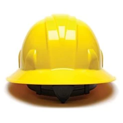 Full Brim Hard Hat, Yellow -Garden-Tools fbhh 4y 2