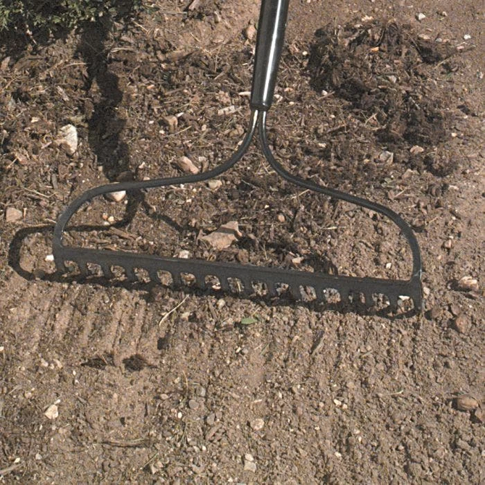 Leonard Bow Rake With Forged Steel Head And Fiberglass Handle 5 Leonard Bow Rake With Forged Steel Head And Fiberglass Handle - Image 5