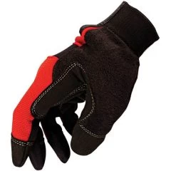 West County Men's Gardening Gloves, Brick Red, Extra Large -Garden-Tools ggm 1r xl 2