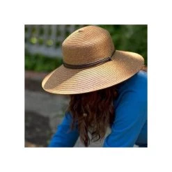 Dark Brown Women's Braided Hat Dark Brown -Garden-Tools ghb01 7
