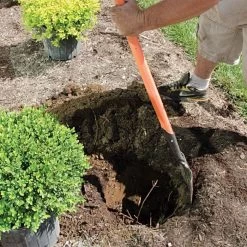 Leonard Caprock Irrigation Shovel With 48-Inch Tuff-Flex™ Composite Handle -Garden-Tools is2c 4 1