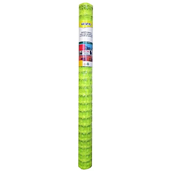 Safety Fence Kryptonight 4ft X 100ft Fluorescent Yellow-Green 3 Safety Fence Kryptonight 4ft X 100ft Fluorescent Yellow-Green - Image 3