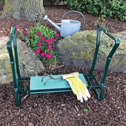 Garden Kneeler & Bench, Green -Garden-Tools knst grn 8