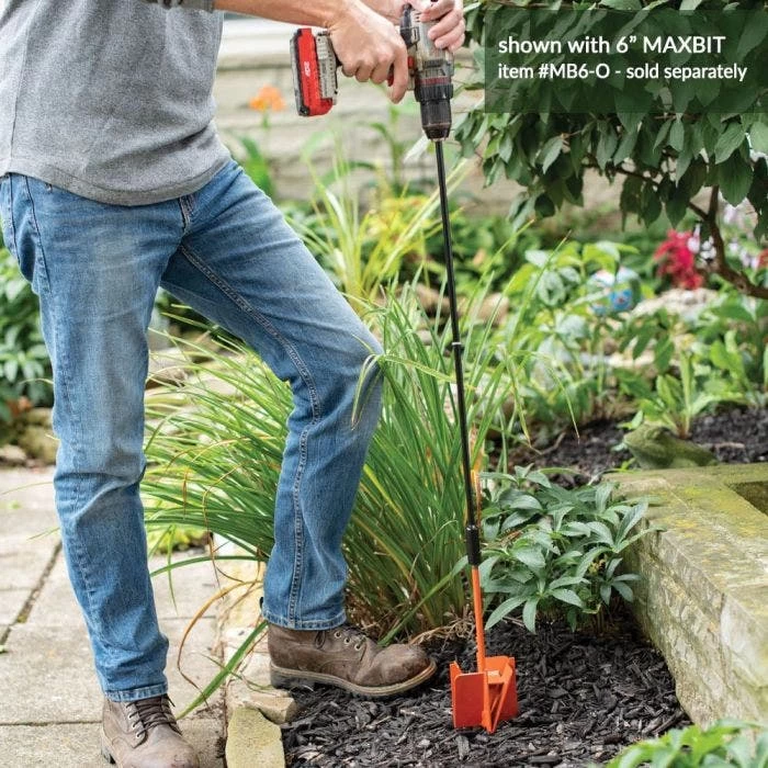 The MAXBIT 25-inch Garden Hole Digging Extension 2 The MAXBIT 25-inch Garden Hole Digging Extension - Image 2