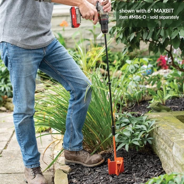 The MAXBIT 25-inch Garden Hole Digging Extension 3 The MAXBIT 25-inch Garden Hole Digging Extension - Image 3