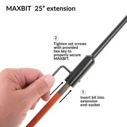 The MAXBIT 25-inch Garden Hole Digging Extension 7 The MAXBIT 25-inch Garden Hole Digging Extension -Garden-Tools mbext 3