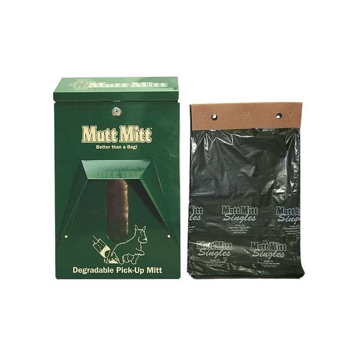 Mutt Mitts Park Kit (Dispenser And 1 Case Of 2000 Mutt Mitts) 1 Mutt Mitts Park Kit (Dispenser And 1 Case Of 2000 Mutt Mitts)