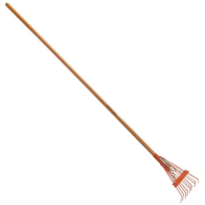 Leonard Narrow Shrub Rake, 54in Handle 2 Leonard Narrow Shrub Rake, 54in Handle - Image 2
