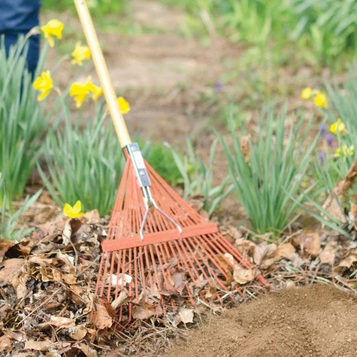 Leonard Spring Rake 18 Tine Head With American Ash Handle 4 Leonard Spring Rake 18 Tine Head With American Ash Handle - Image 4