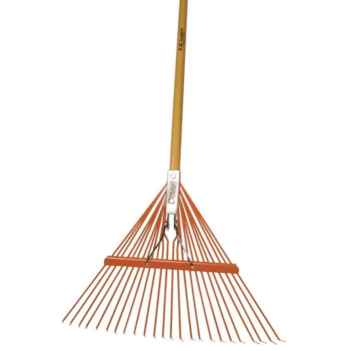 Steel 24 Tine Spring Rake By A.M. Leonard, Lifetime Warranty 2 Steel 24 Tine Spring Rake By A.M. Leonard, Lifetime Warranty - Image 2