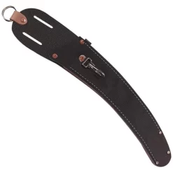 Saw Sheath Rubberized With Attachment Ring And Belt Slot Fits Most 13in Curved Blade Saws