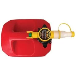 No-Spill; CARB Fuel Can - Red 2.5 Gallon -Garden-Tools ns25 2 1