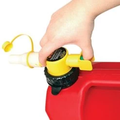 No-Spill; CARB Fuel Can - Red 2.5 Gallon -Garden-Tools ns25 4 1