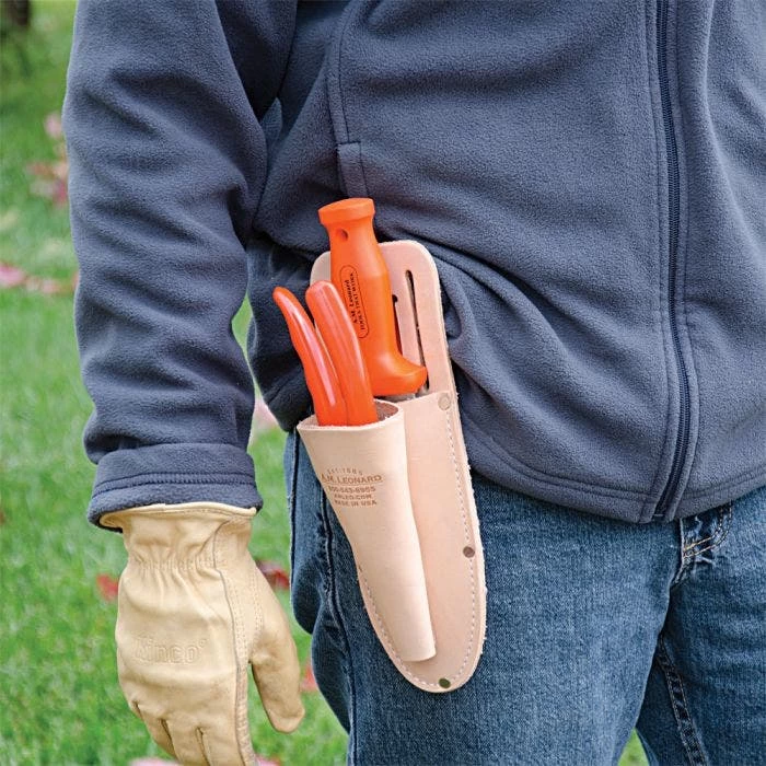 Leonard Classic Soil Knife, Pruner And Sheath Combo 7 Leonard Classic Soil Knife, Pruner And Sheath Combo - Image 7