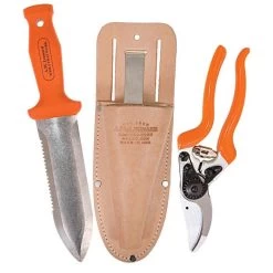 LEONARD 1235 PRUNER 4750 SOIL KNIFE SPK8 SHEATH COMBO