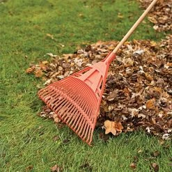 Leonard Poly Lawn Rake With American Ash Handle, 24-Inch Head -Garden-Tools pr24u 4 2