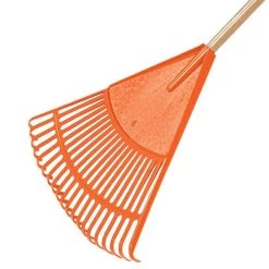 Leonard 18in Poly Rake, 54in Handle -Garden-Tools prc18 2 1