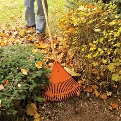 Leonard 18in Poly Rake, 54in Handle -Garden-Tools prc18 5 1