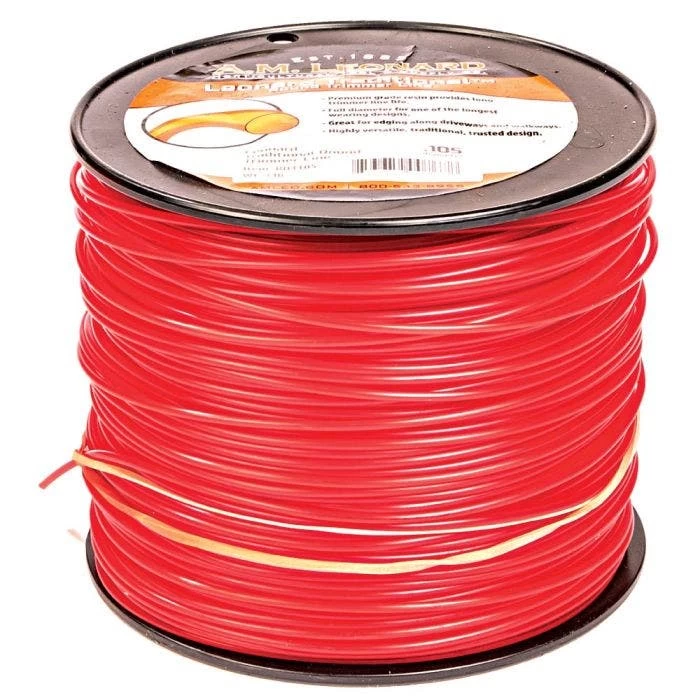 Leonard Traditional Round Trimmer Line, .105-Inch Diameter, 3-Pound Spool 1 Leonard Traditional Round Trimmer Line, .105-Inch Diameter, 3-Pound Spool