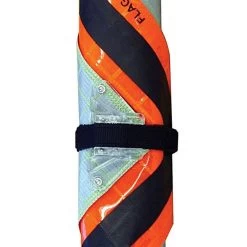 Roll Up 36in Non Reflective Mesh Safety Sign: Right Lane Closed -Garden-Tools rsm 2 5