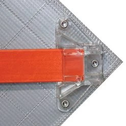 Roll Up 36in Non Reflective Mesh Safety Sign: Right Lane Closed -Garden-Tools rsm 5 4