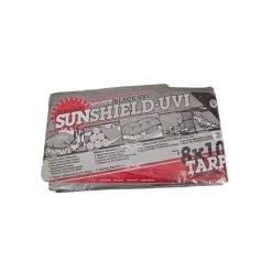 Heavy Duty General Utility Tarps, Silver And Black, 12 Ft X 16 Ft