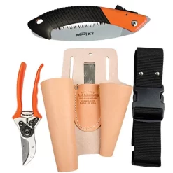 Leonard Saw, Pruner, Dual Case Combo Kit With Belt