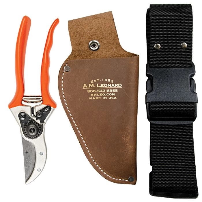 Leonard Pruner And 9in Pistol Case Combo Kit, With Belt 1 Leonard Pruner And 9in Pistol Case Combo Kit, With Belt