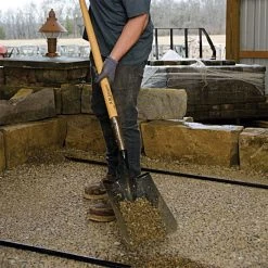 Leonard Square Point, Open-Back Shovel With Hardwood Handle -Garden-Tools sps live