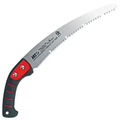 ARS Professional Pruning Saw, 13-inch Raker Toothing Curved Blade, No Scabbard