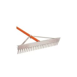 Leonard Lightweight Aluminum Rakes, Beveled Tine -Garden-Tools vp agxx6 3
