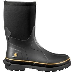 Carhartt Mens Mud Runner 10 Inch Waterproof Boots With Soft Toe