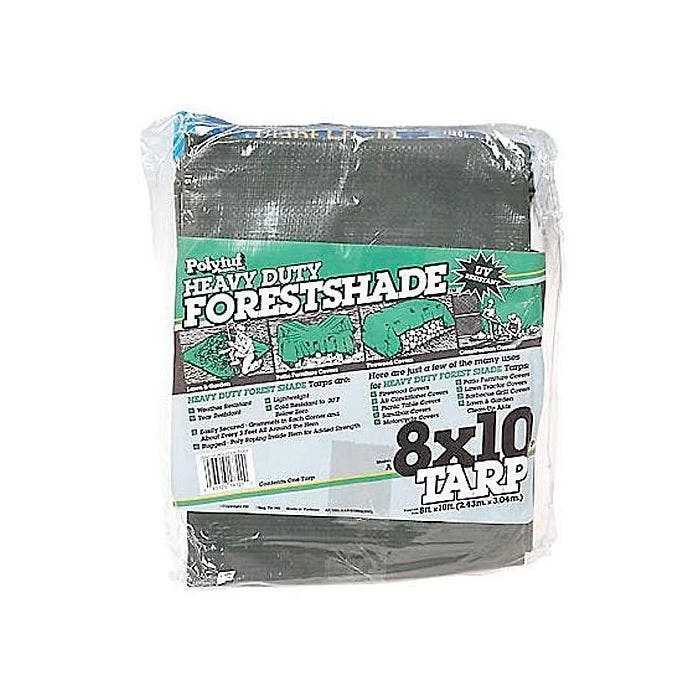 Green Tuff Tarp, 4.5oz Polyethylene With Grommets 2 Green Tuff Tarp, 4.5oz Polyethylene With Grommets - Image 2