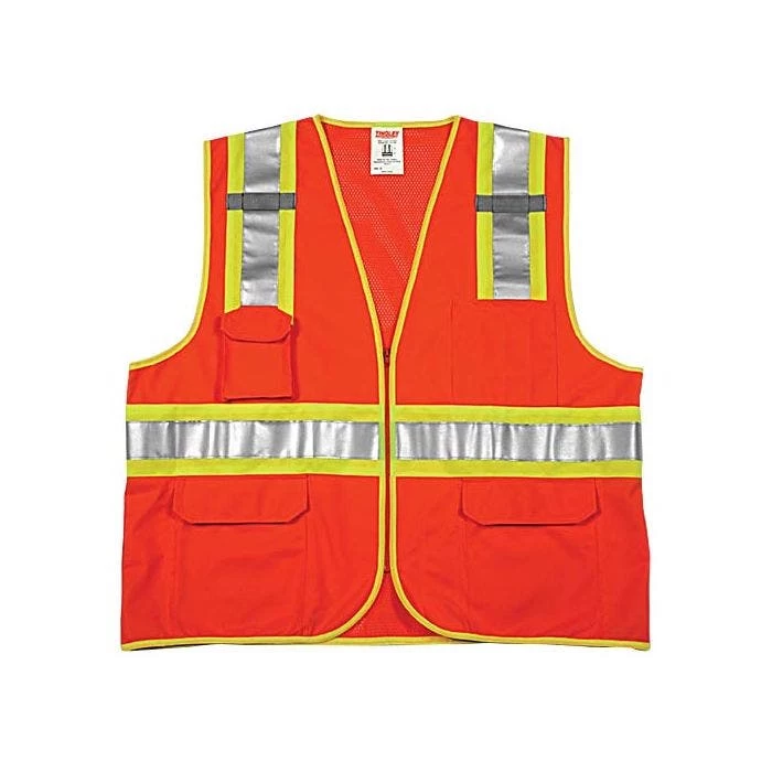 Surveyor Safety Vest, Class 2, Orange Or Lime 1 Surveyor Safety Vest, Class 2, Orange Or Lime