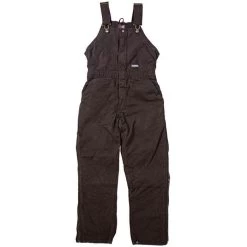 BERNE Women's Softstone Insulated Bibs, Dark Brown, Size 4XL